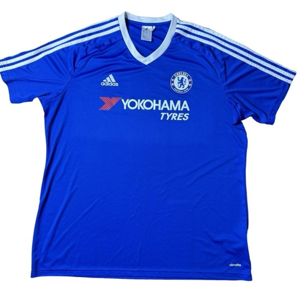 Chelsea FC 2015-16 Adidas Yokohama Home Jersey 2XL‎ Climalite Blue